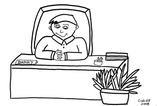 accountant coloring page - business coloring page